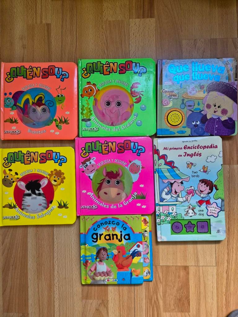 Spaanse kinderboeken, Boeken, Kinderboeken | Baby's en Peuters, Ophalen, Zo goed als nieuw, 3 tot 4 jaar