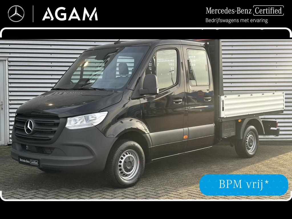Mercedes-Benz Sprinter 317 CDI L2 Dubbele Cabine Open Laadba, 2095 kg, Gebruikt, 4 cilinders, 7 stoelen