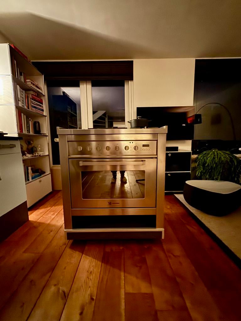 Boretti gasfornuis M-systems 5 pits, Ophalen, Gebruikt, Overige kleuren, Overige typen