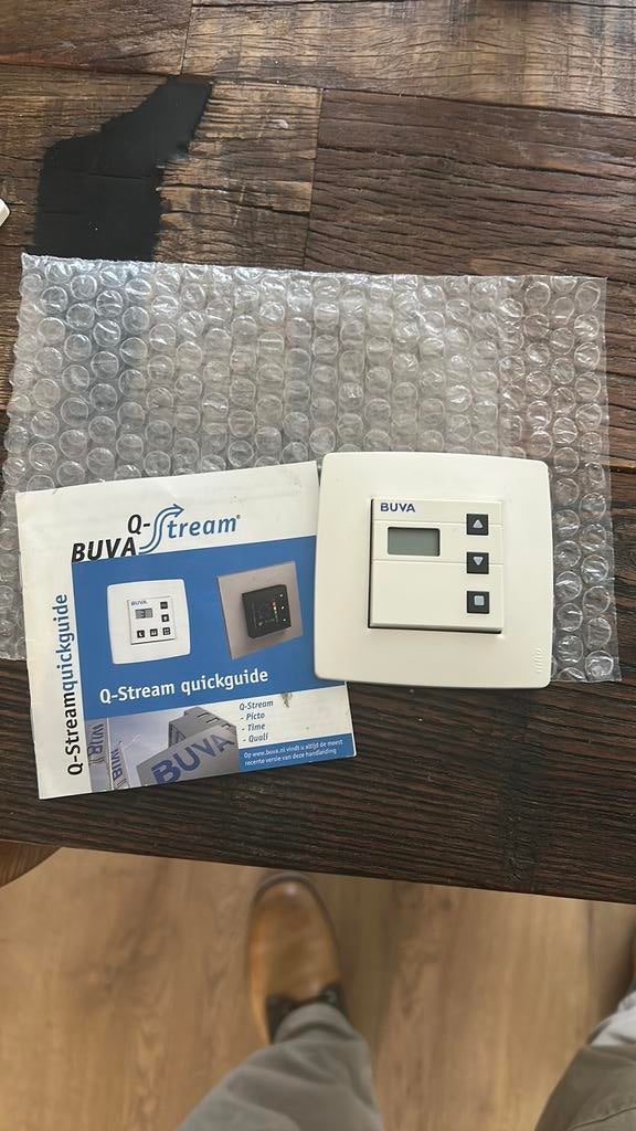 Buva Q stream keuken - badkamer bediening, Doe-het-zelf en Verbouw, Ophalen of Verzenden, Zo goed als nieuw, Afzuiger