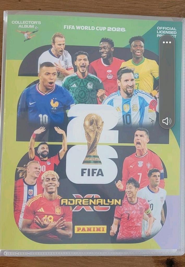 Panini adrenalyn xl WK 2026 te ruil / te koop, Ophalen of Verzenden, Zo goed als nieuw, Plaatje