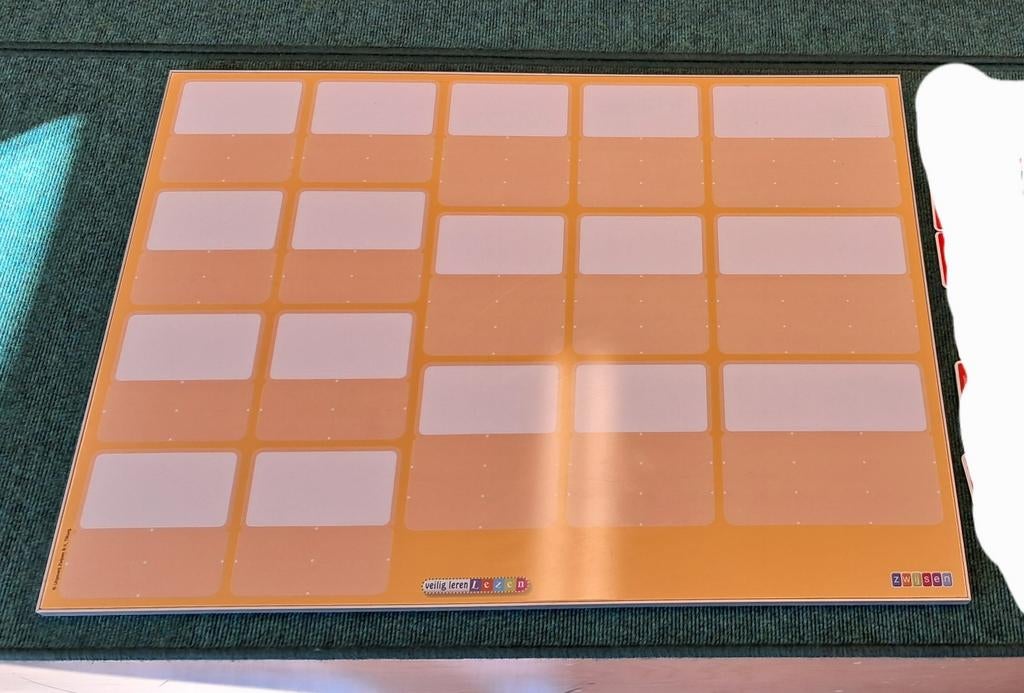 Veilig leren lezen planbord, Kinderen en Baby's, Speelgoed | Educatief en Creatief, Ophalen, Gebruikt, Taal en Lezen