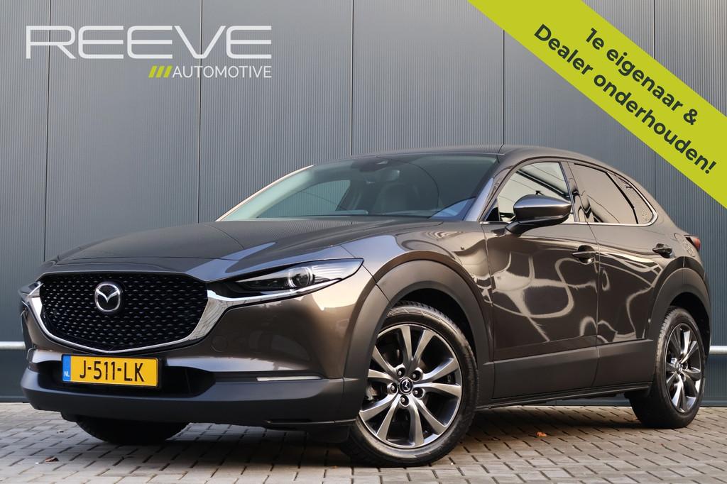 Mazda CX-30 2.0 e-SkyActiv-X M Hybrid Luxury Automaat | Leer, 1998 cc, Gebruikt, 19 km/l, Adaptive Cruise Control