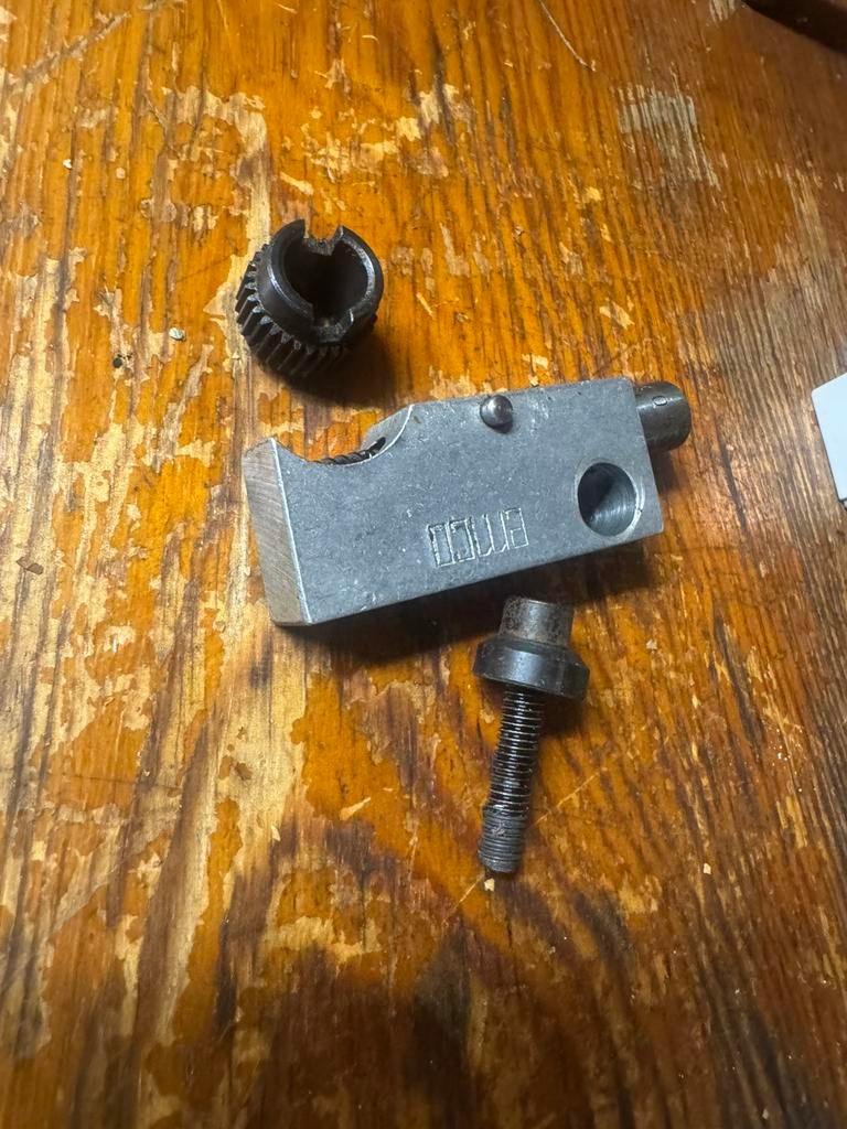 Fijn instelling emco unimat freesklom, Doe-het-zelf en Verbouw, Draaibanken, Ophalen of Verzenden, Metaaldraaibank