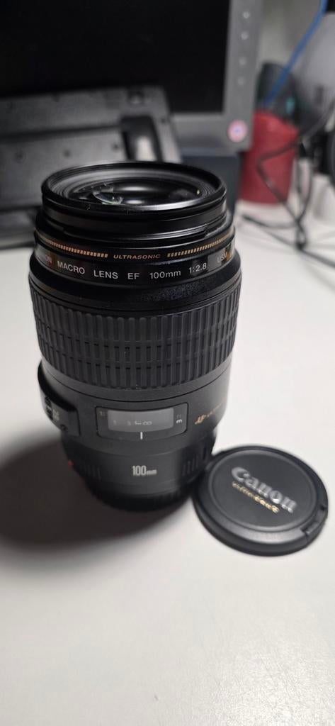 Canon EF 100mm 1:2.8 USM Macro lens, Ophalen of Verzenden