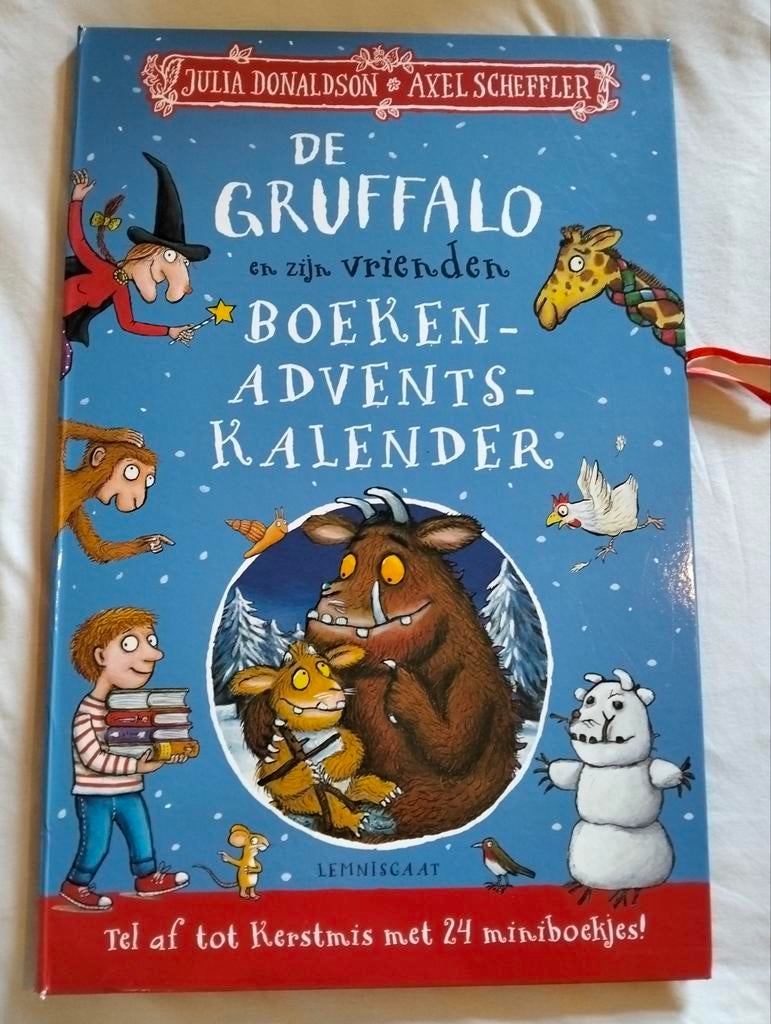 De Gruffalo Adventskalender met 24 mini boekjes, Boeken, Verzenden, Zo goed als nieuw, Fictie algemeen