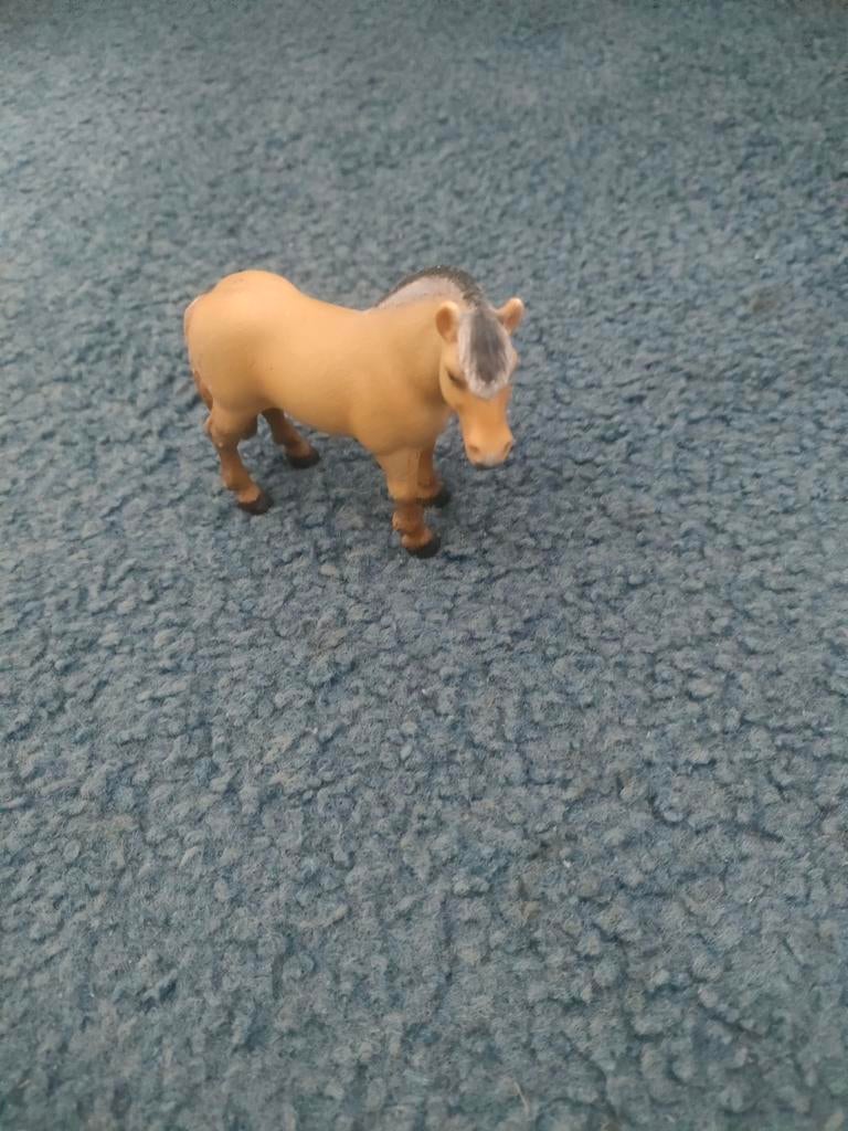 Schleich Fjord 2000 zonder aalstreep, Verzamelen, Dierenverzamelingen, Ophalen of Verzenden, Gebruikt, Paard, Beeldje of Figuurtje