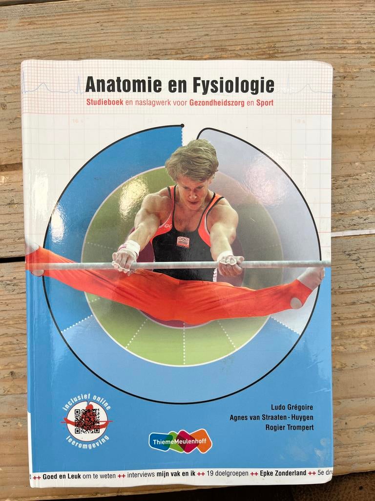 Anatomie en Fysiologie HBO Verpleegkunde Studieboek, Boeken, Studieboeken en Cursussen, Ophalen of Verzenden, Beta, Zo goed als nieuw