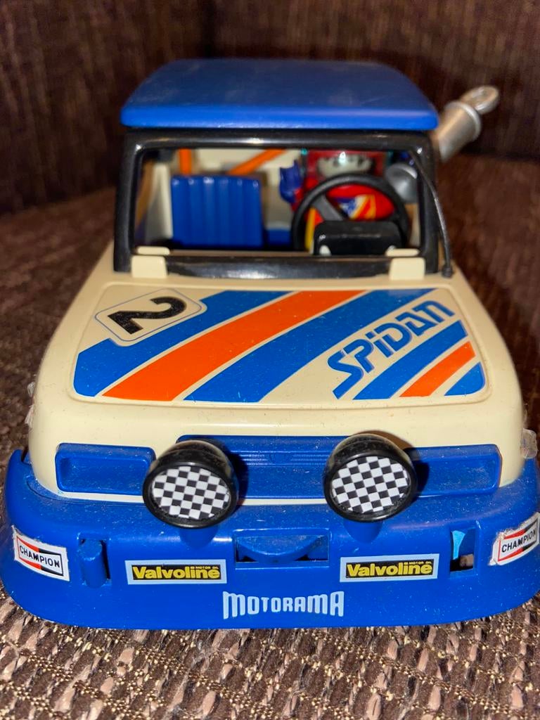 Playmobil Rally Auto 3753 (Zeldzaam), Ophalen of Verzenden, Gebruikt