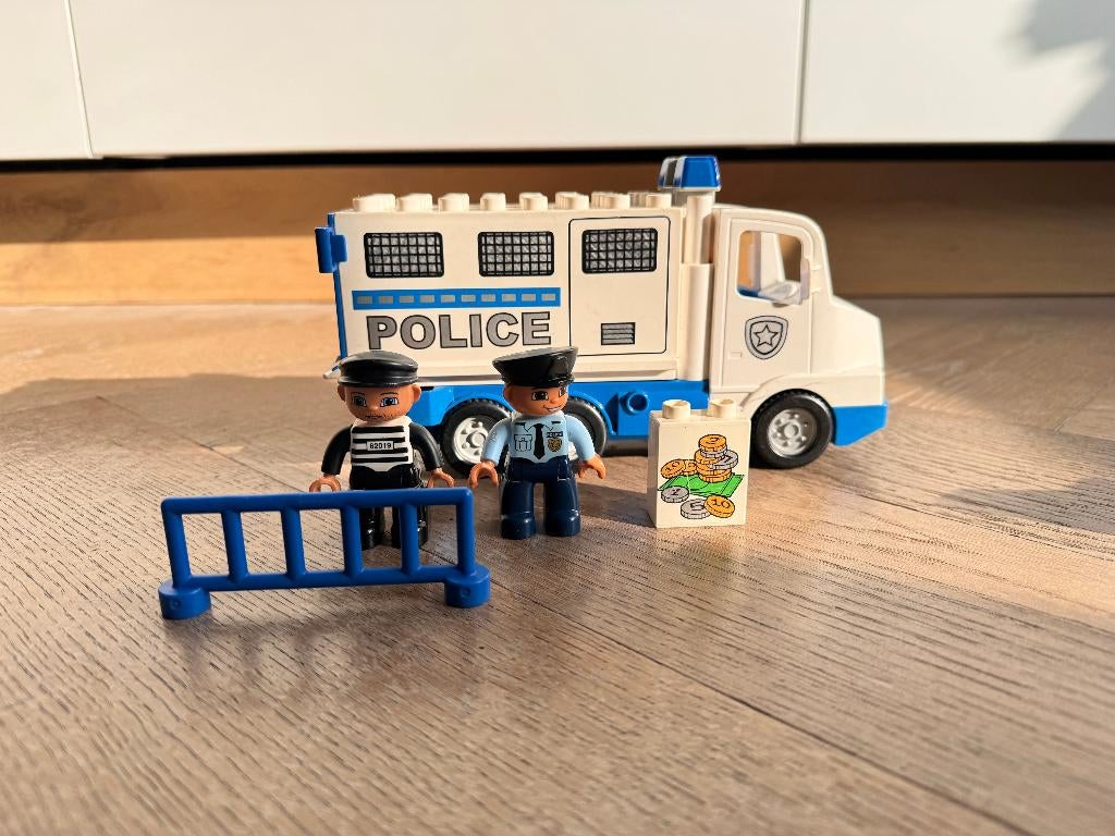 Duplo Politiewagen, Kinderen en Baby's, Speelgoed | Duplo en Lego, Gebruikt, Duplo, Complete set, Ophalen of Verzenden