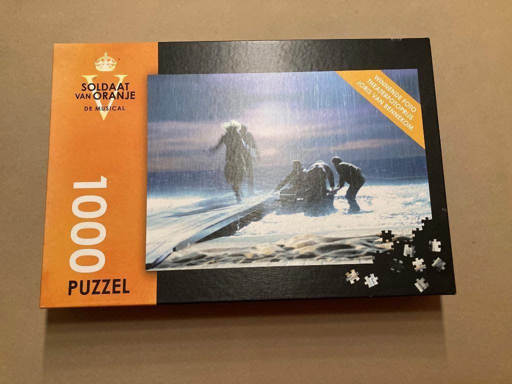 legpuzzel 1000 stukjes, Hobby en Vrije tijd, Denksport en Puzzels, Ophalen of Verzenden, 500 t/m 1500 stukjes, Gebruikt