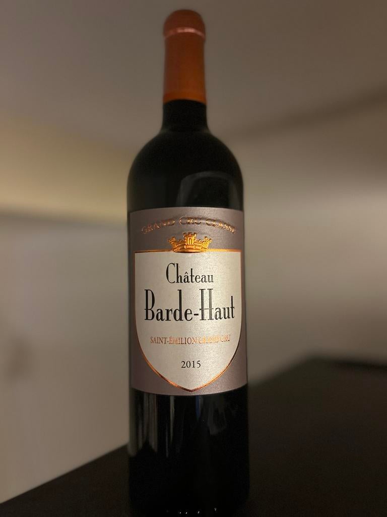 Chateau Barde-Haut 2015 - Saint Emilion Grand Cru, Ophalen, Frankrijk, Nieuw, Rode wijn