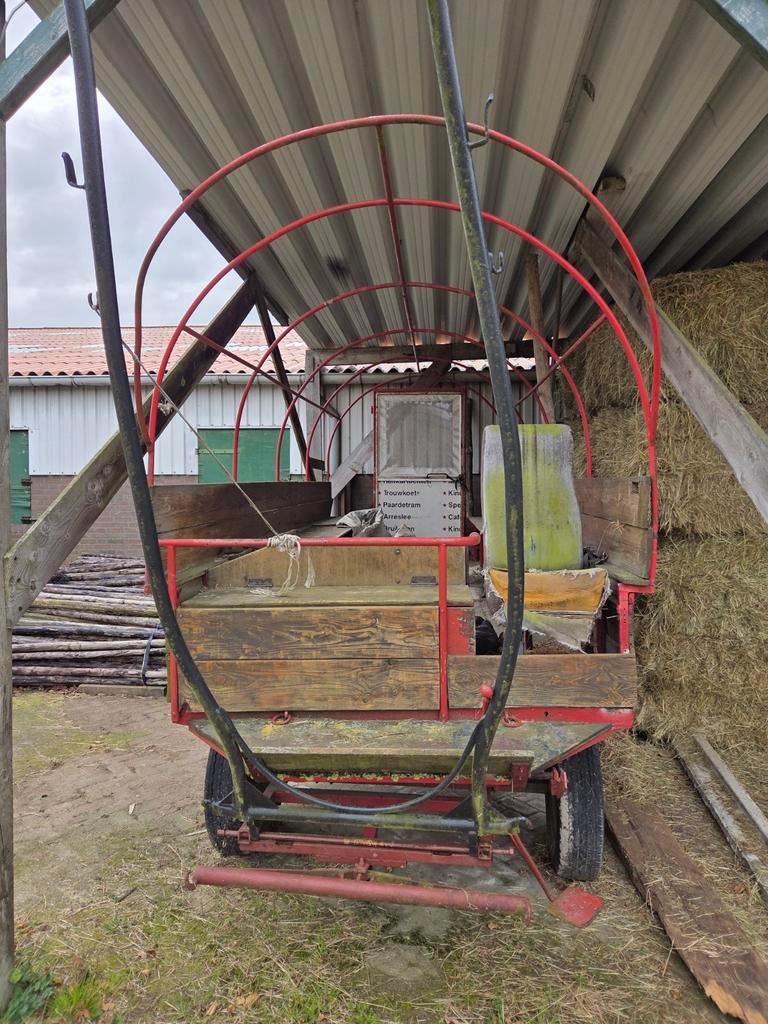 Huifkar te koop, Zakelijke goederen, Agrarisch | Werktuigen, Ophalen, Transport