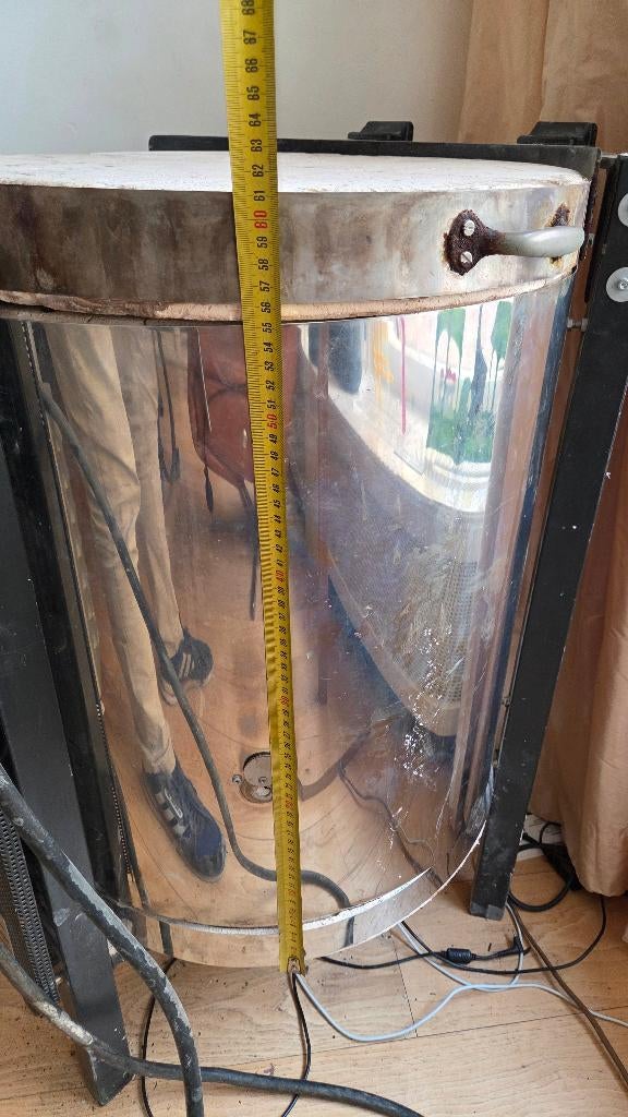 Pottebakkersoven, klei-pers, glazuren en boetseer attributen, Ophalen, Gebruikt