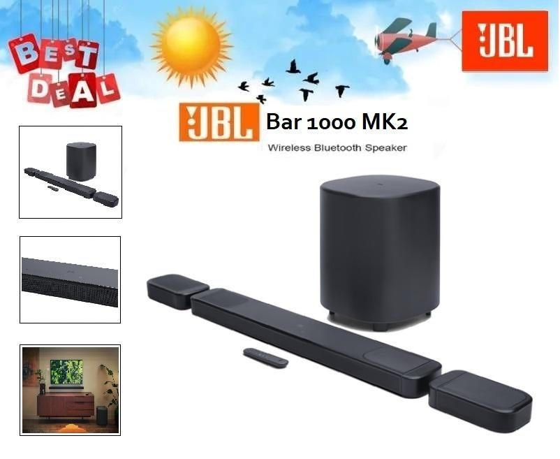 ✅NIEUW✅ JBL BAR 1000 MK2 Soundbar, Ophalen of Verzenden, Bluetooth, Nieuw