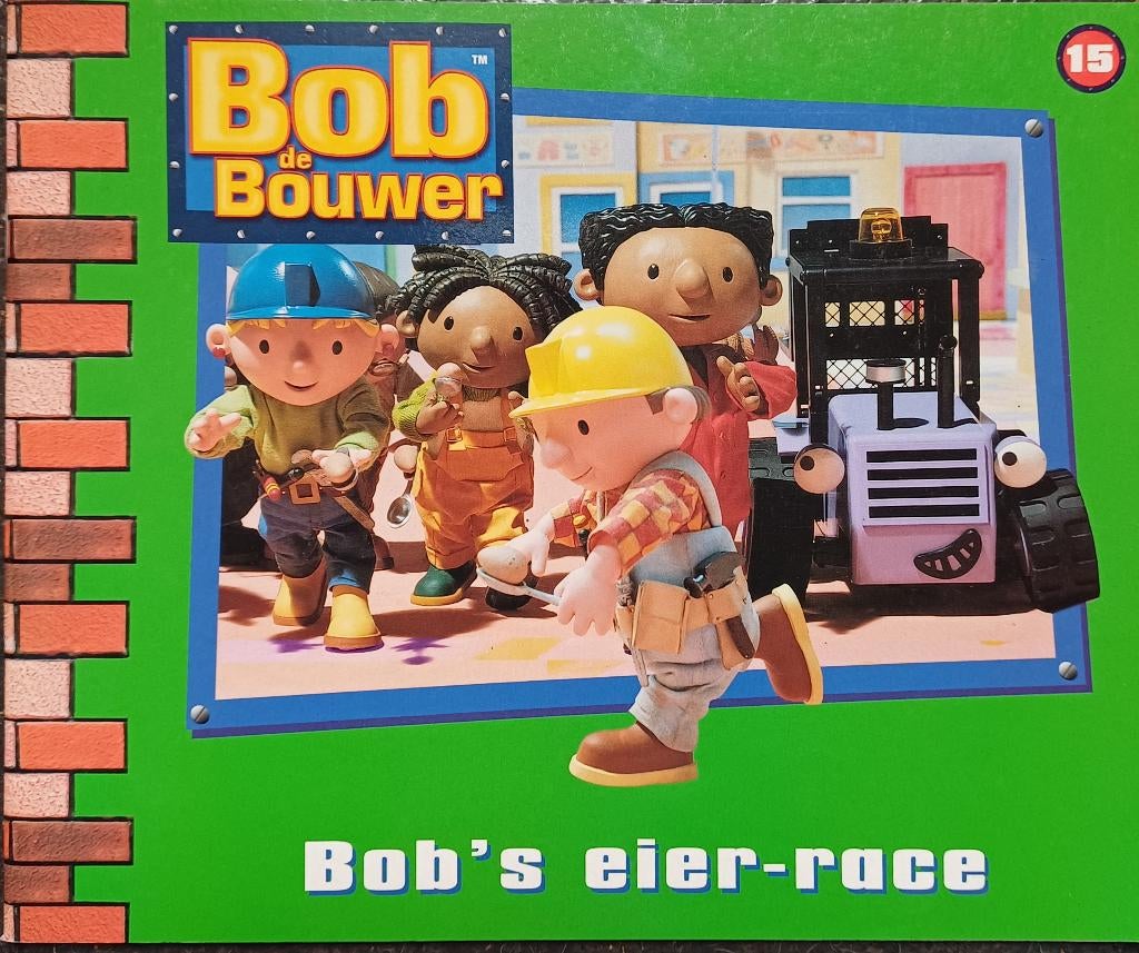 2+1 GRATIS! Bob de Bouwer - Bob's eier-race - deel 15, Ophalen of Verzenden, Zo goed als nieuw, Prentenboek