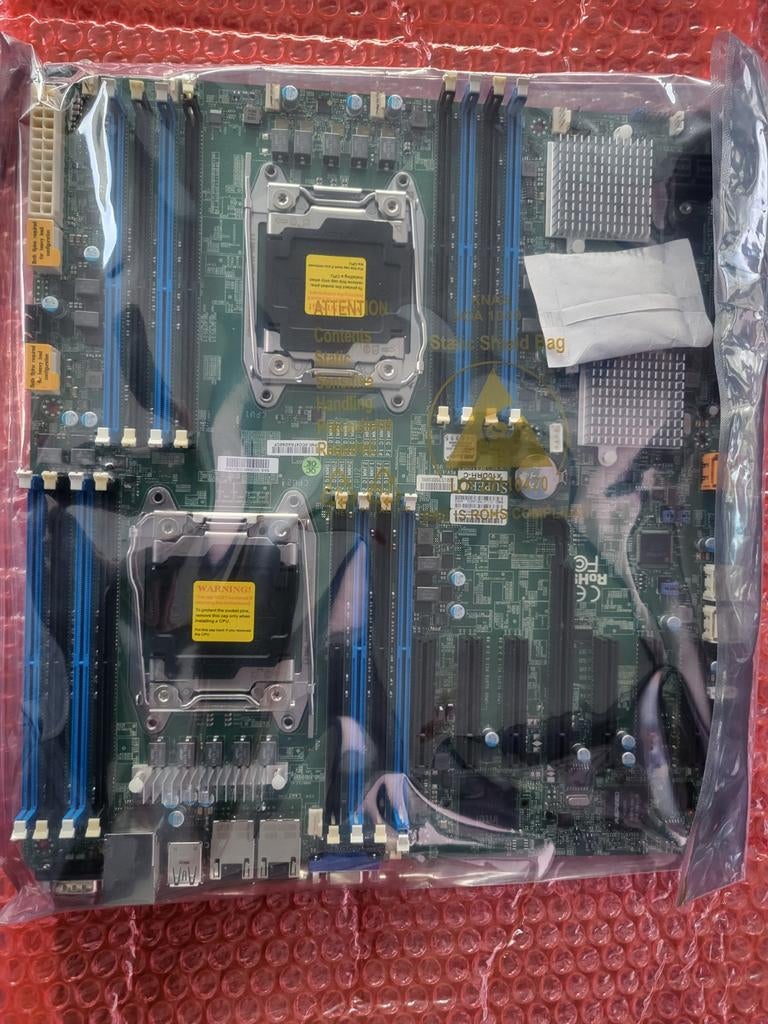 Supermicro MBD-X10DRH-C-O Moederbord - Nieuw in doos, Computers en Software, Moederborden, Nieuw, Intel, DDR4, Ophalen of Verzenden