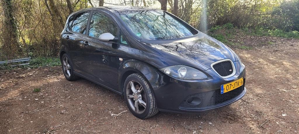 Seat Altea 2.0 TDI 16V 125KW DRF 2007 Zwart, Auto's, Voorwielaandrijving, 4 cilinders, Particulier, 170 pk