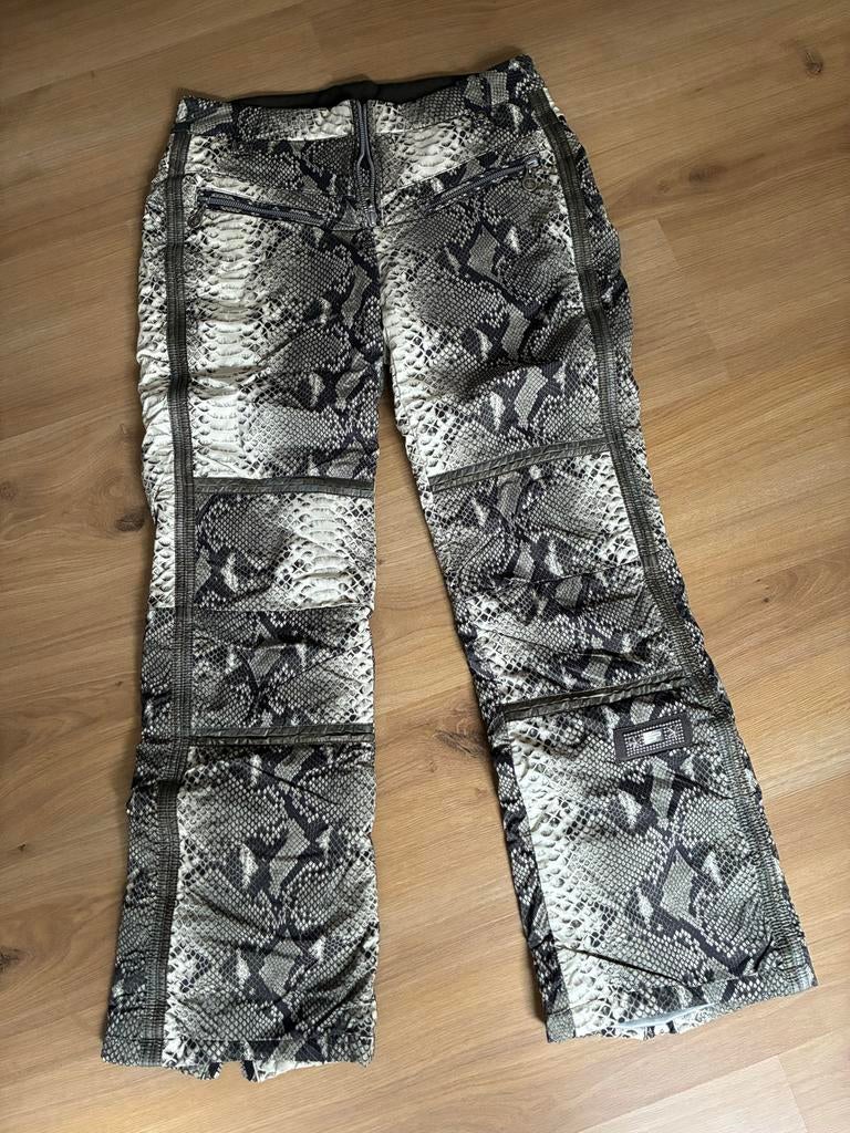 Sportalm Dames Wintersportbroek - Slangenprint, Kleding | Dames, Wintersportkleding, Ophalen, Zo goed als nieuw, Maat 38/40 (M)