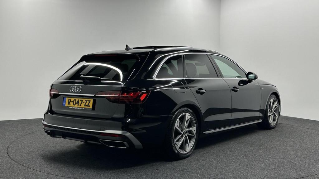 Audi A4 Avant 40 TFSI S edition PANO CAMERA NAVI ADAP CRUISE, Auto's, Audi, Gebruikt, 4 cilinders, Zwart, Origineel Nederlands