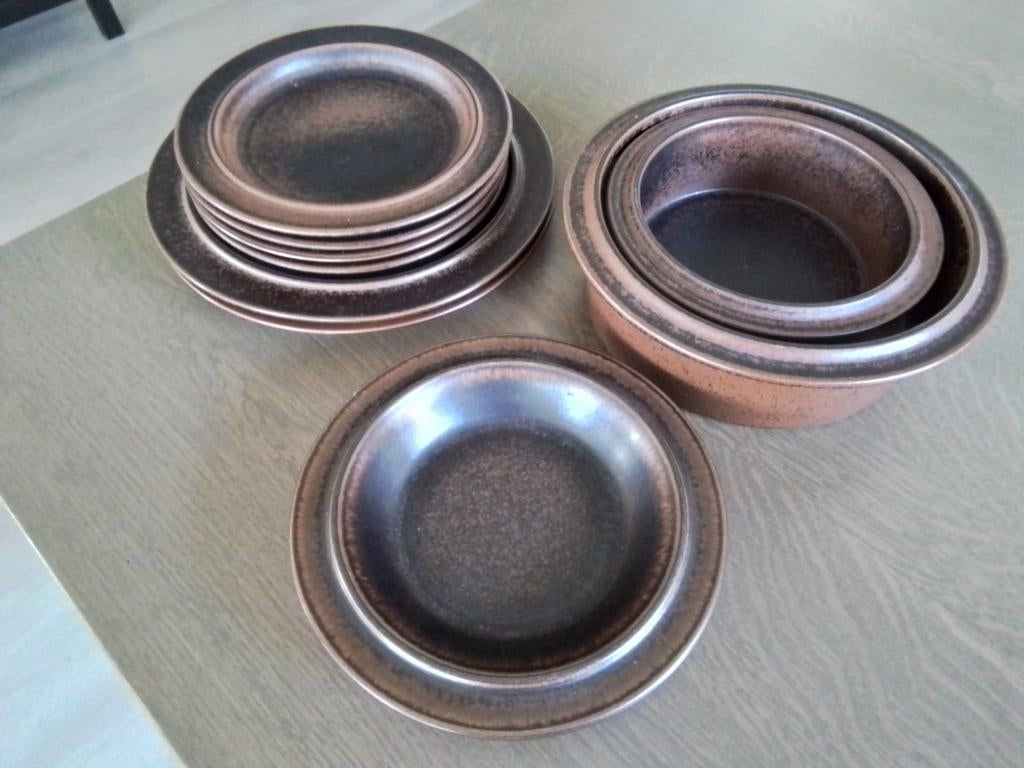 ARABIA RUSKA SERVIESDELEN  - ULLA PROCOPÉ - FINLAND, Ophalen of Verzenden