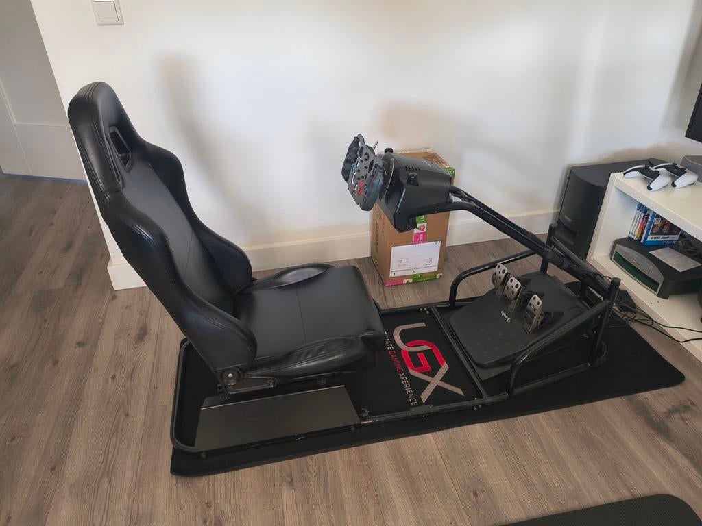 Complete PlaySeat met F1 stuur voor PlayStation, Logitech, Ophalen, Gebruikt, Racestuur