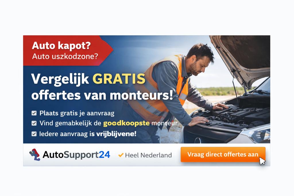 Auto kapot? Zoek je een monteur? Vind direct hulp of werk, 24-uursservice, Autoruitschadeherstel