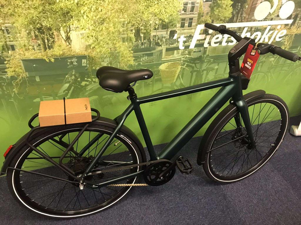 Fietshokje Raaks: Raaks Urban Groene Elektrische fiets, Niet ingevuld, Nieuw, 47 tot 51 cm, 50 km per accu of meer