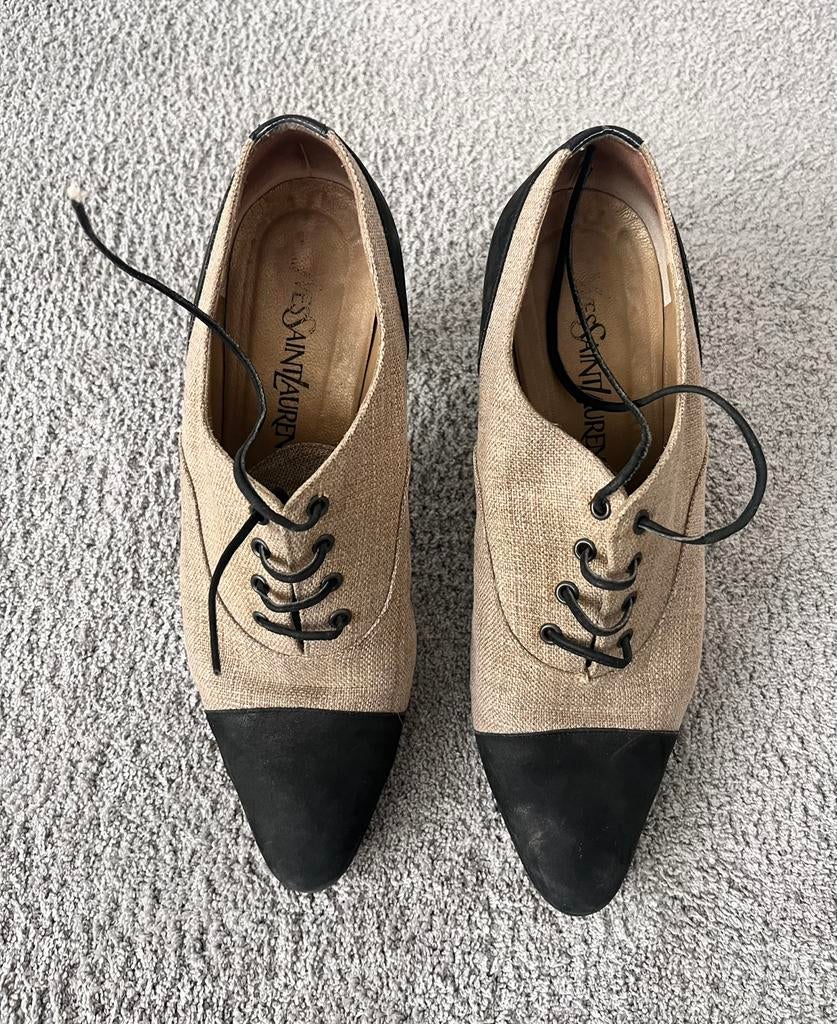 Yves Saint Laurent schoenen origineel!, Overige kleuren, Lage of Enkellaarzen, Ophalen of Verzenden, Zo goed als nieuw