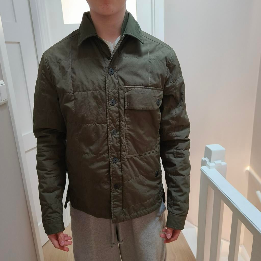 G-star overshirt heren XS / kindermaat 170, Kleding | Heren, Jassen | Zomer, Nieuw, Maat 46 (S) of kleiner, Groen, Ophalen of Verzenden