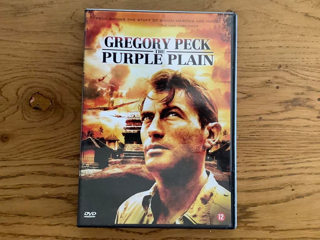 PURPLE PLAIN, Gregory Peck, Bernard Lee, Brenda de Banzie., Ophalen of Verzenden, Zo goed als nieuw