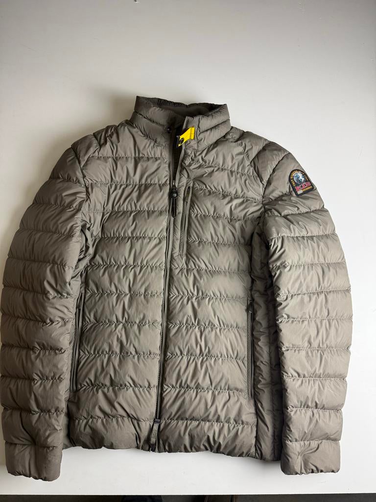 Parajumpers jas beige - Lichtgewicht donsjack, Kleding | Heren, Jassen | Zomer, Gedragen, Maat 56/58 (XL), Beige, Ophalen of Verzenden