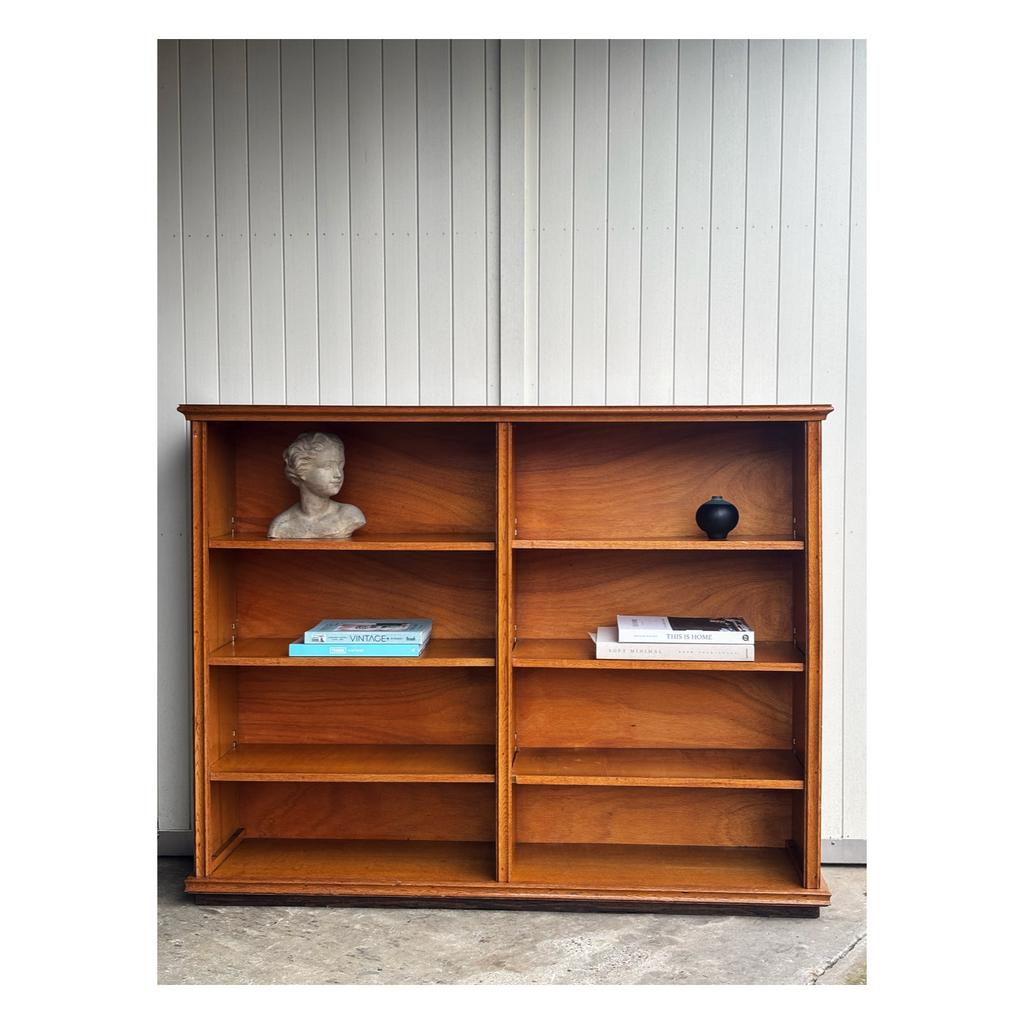 Vintage 1960s boekenkast | library, Ophalen of Verzenden