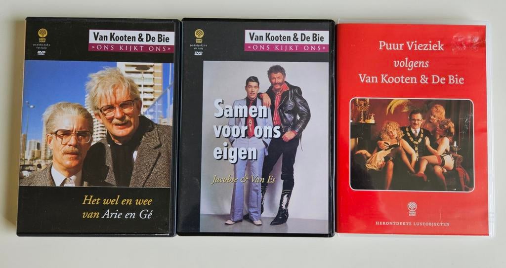 3 Van Kooten & De Bie DVD's, oa Samen voor ons eigen, Alle leeftijden, Ophalen of Verzenden, Zo goed als nieuw