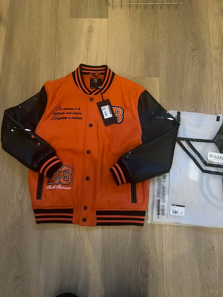Nieuw Black Bananas baseball jas maat 164 super gaaf!, Ophalen of Verzenden, Nieuw, Jongen, Jas