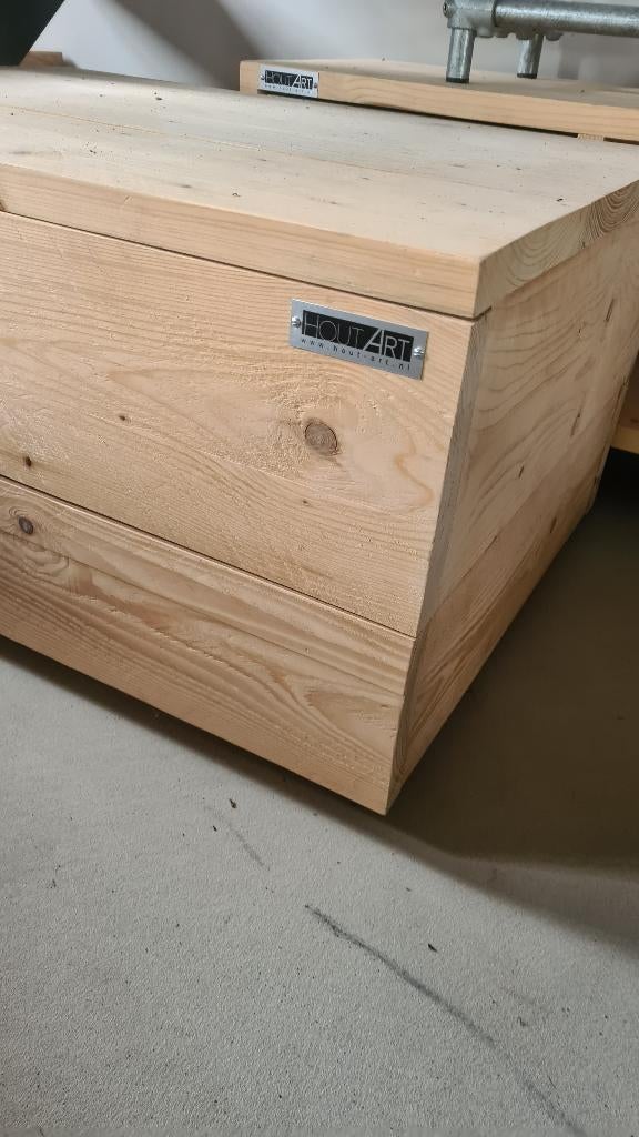 Salontafel blok OUTLET, Overige materialen, 100 tot 150 cm, Info@hout-art.nl, Nieuw