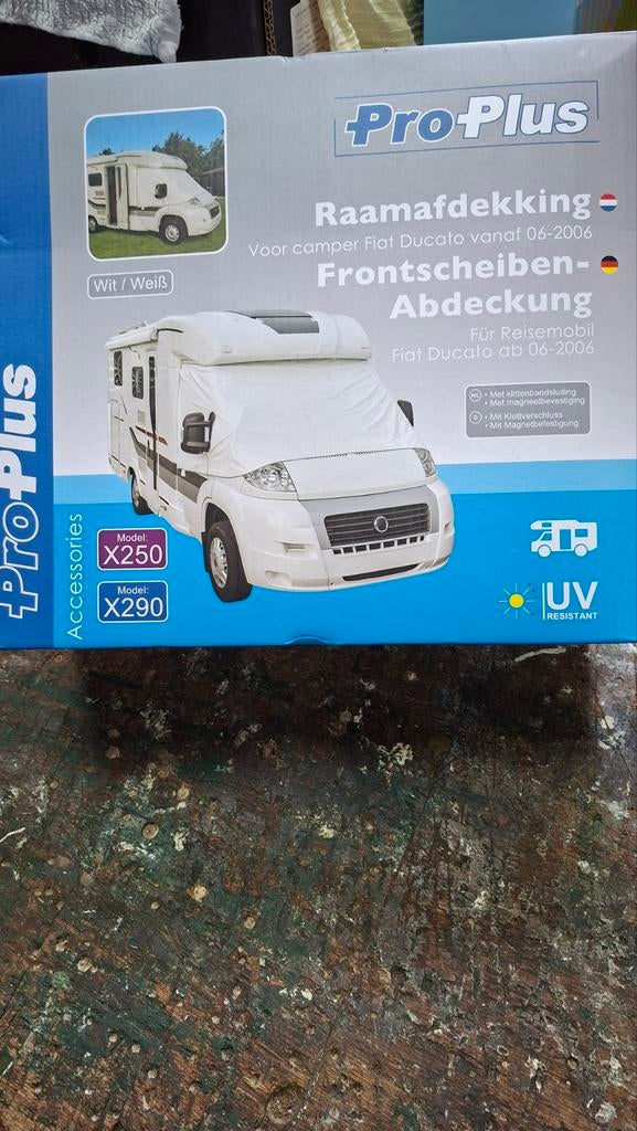 Voorruit beschermhoes, Caravans en Kamperen, Ophalen, Nieuw