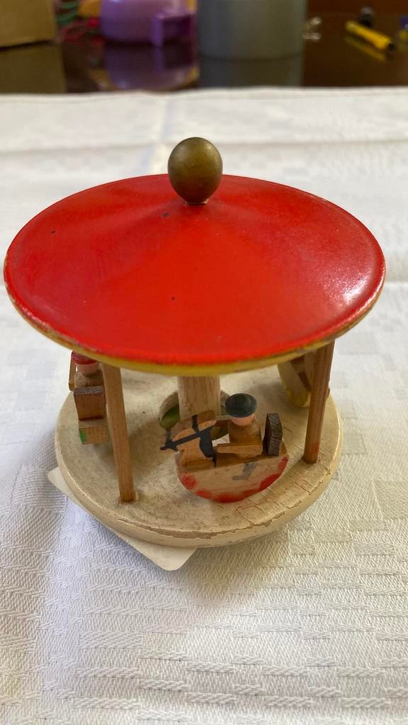 Draaimolen Erzgebirge ‘50, Ophalen of Verzenden, Gebruikt