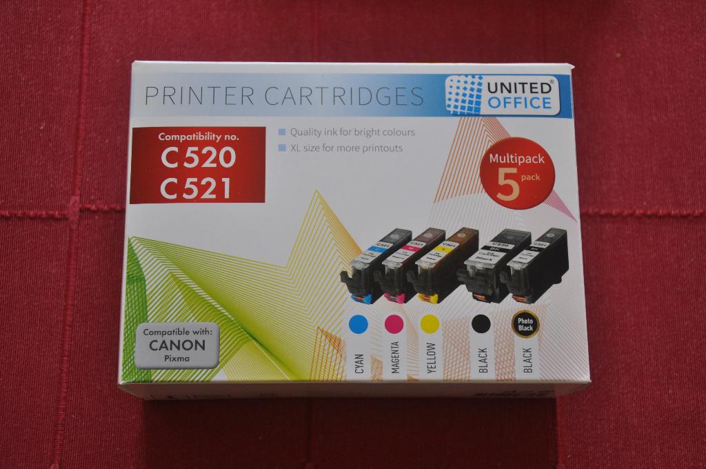 Canon Compatible printer cartridges C520 / C521, Ophalen of Verzenden, Nieuw, Cartridge, United Office