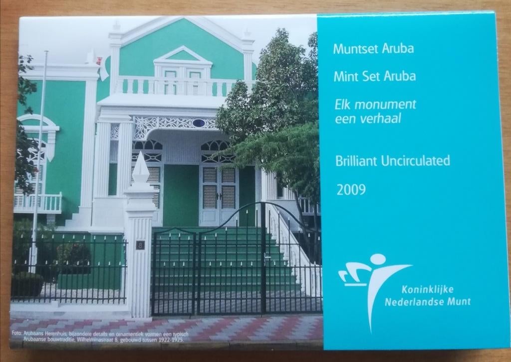Muntset Aruba 2009 (en andere jaren), Ophalen of Verzenden, Koningin Beatrix, Overige waardes, Setje