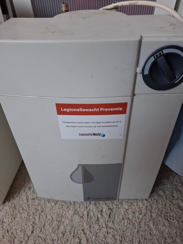 Inventum EDR 10 liter boiler - Compact en efficiënt, Gebruikt, Minder dan 20 liter, Onbekend, Boiler