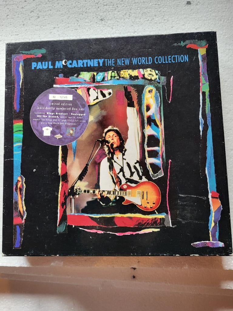 Paul Mc Cartney the new world collection, Cd's en Dvd's, Ophalen of Verzenden, Zo goed als nieuw, Boxset