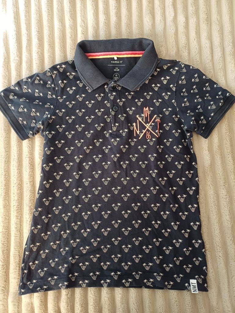 Name it poloshirt maat 122/128, Kinderen en Baby's, Kinderkleding | Maat 122, Ophalen of Verzenden, Zo goed als nieuw, Shirt of Longsleeve