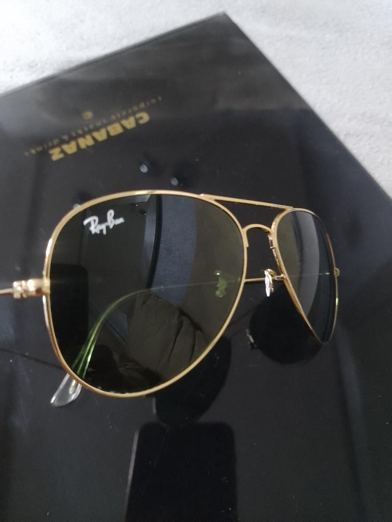 Ray ban, Sieraden, Tassen en Uiterlijk, Zonnebrillen en Brillen | Heren, Zonnebril, Overige kleuren, Ophalen of Verzenden, Zo goed als nieuw