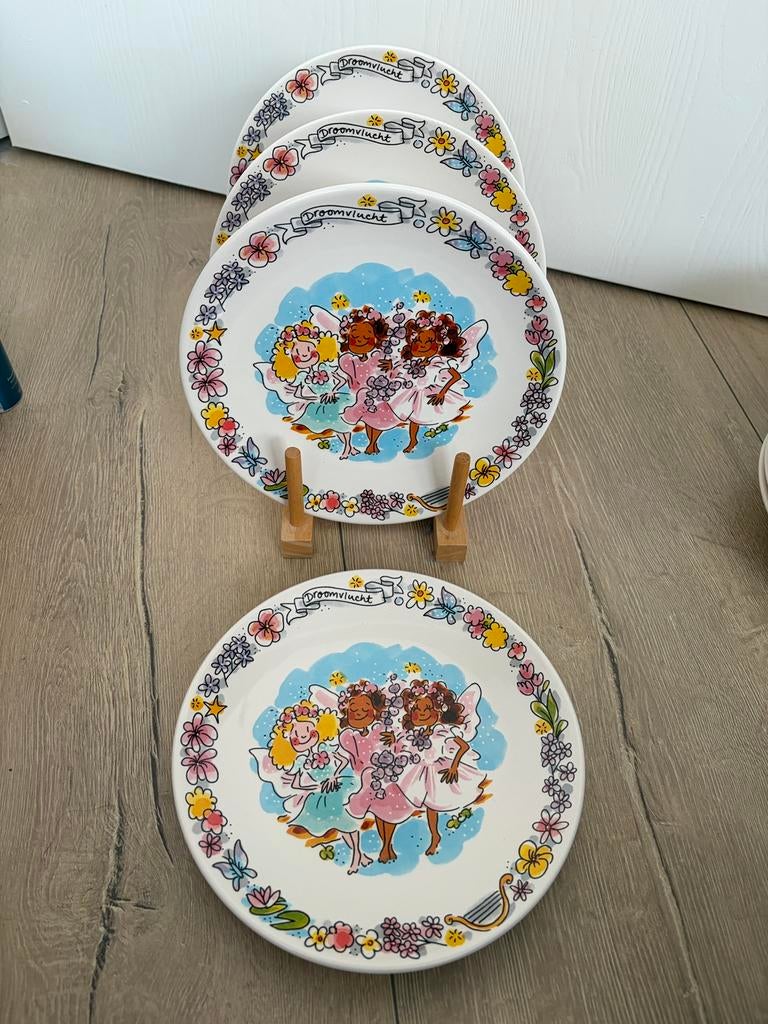 Blond Amsterdam Efteling Droomvlucht ontbijtbordjes /bordjes, Blond Amsterdam, Nieuw, Ophalen of Verzenden, Bord(en)