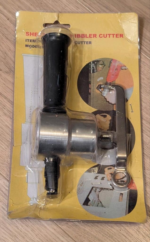 Plaatmetaal knabbelschaar - metaalschaar, Ophalen, Zo goed als nieuw