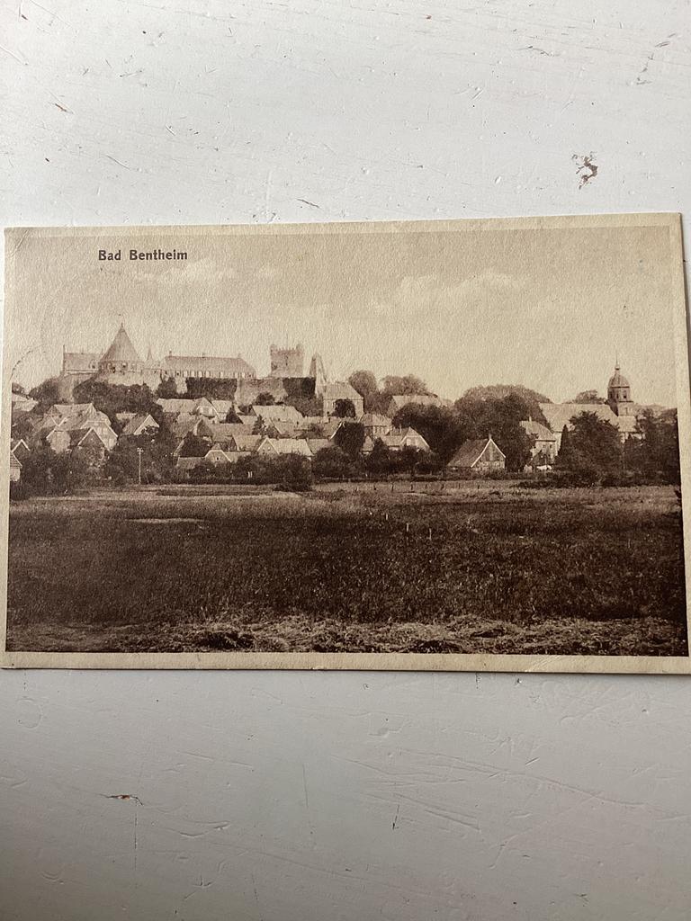 Oude ansichtkaart Bad Bentheim, Verzenden, Gelopen, Duitsland