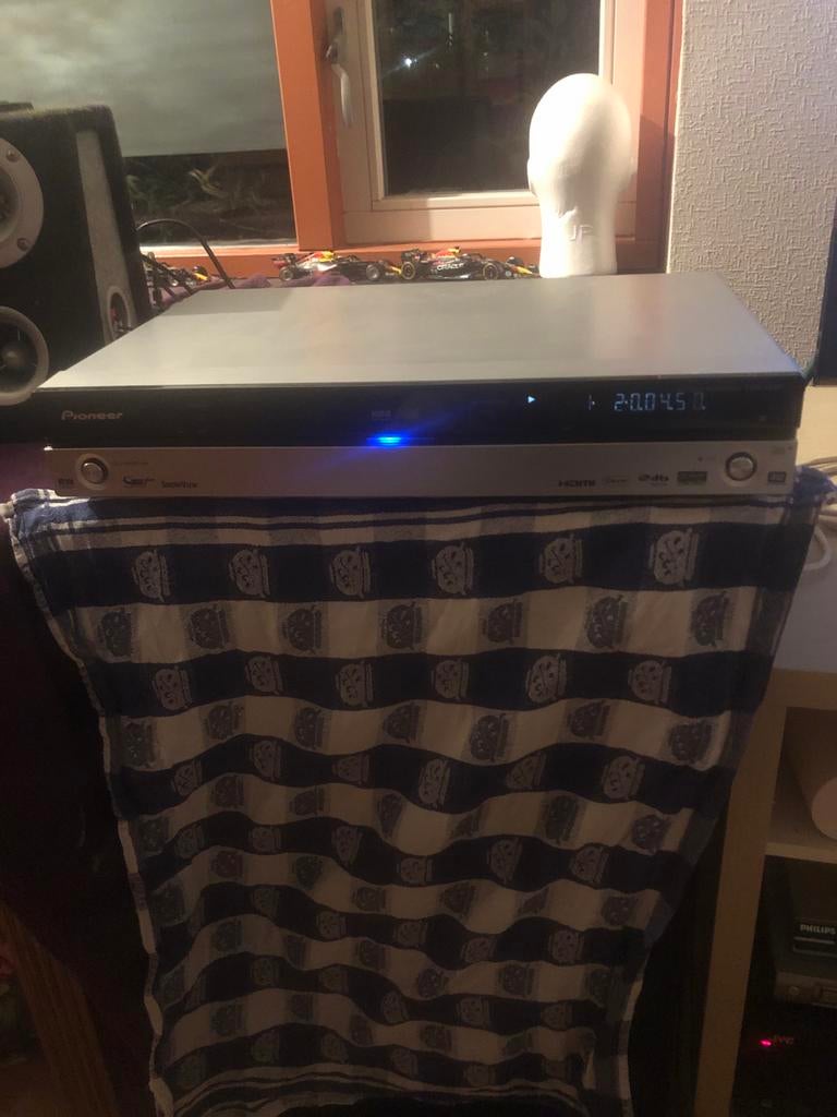 Pioneer HDD/DVD Recorder DVR-555H  display niet helder, Gebruikt, Met harddisk, Dvd-recorder, Ophalen of Verzenden