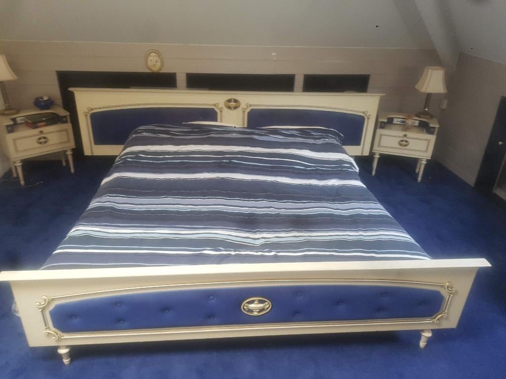 slaapkamer luxe geheel compleet bed kasten kaptafel stoel, Ophalen, Gebruikt, Tweepersoons, Hotel chiqeu