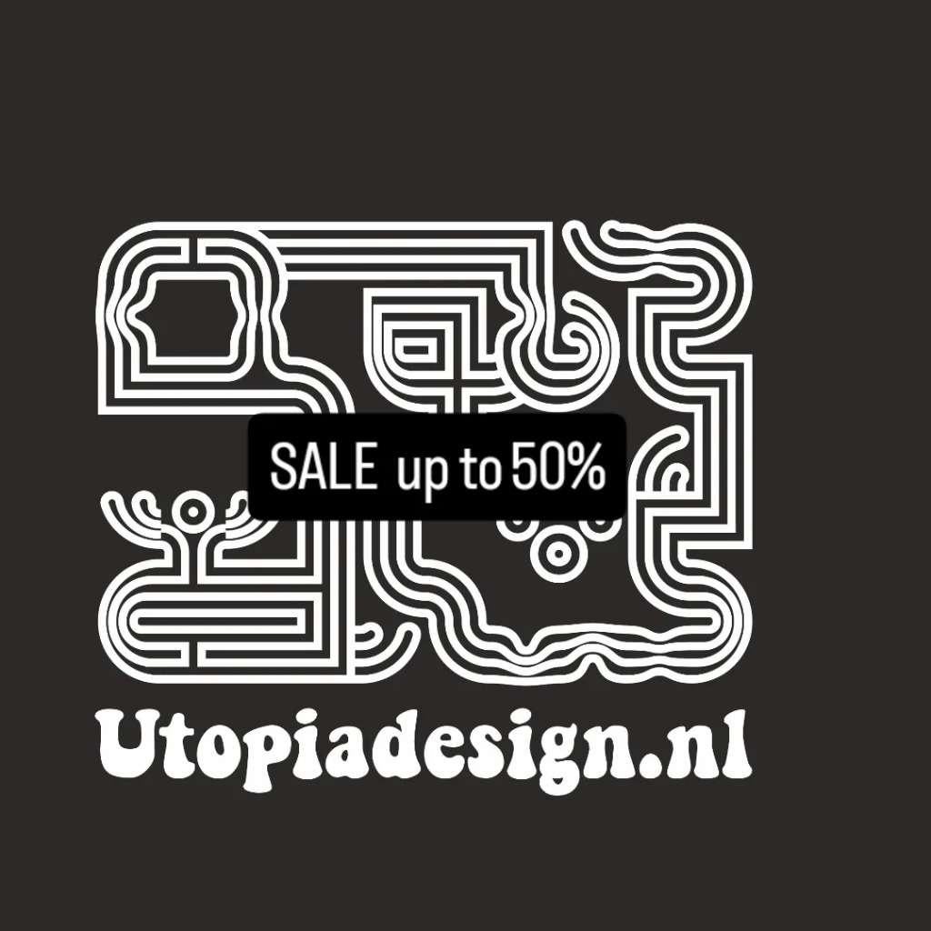 Lente-SALE tot 50% bij Utopiadesign jaren 70 space age retro, Ophalen, Kunststof, Gebruikt, Overige kleuren